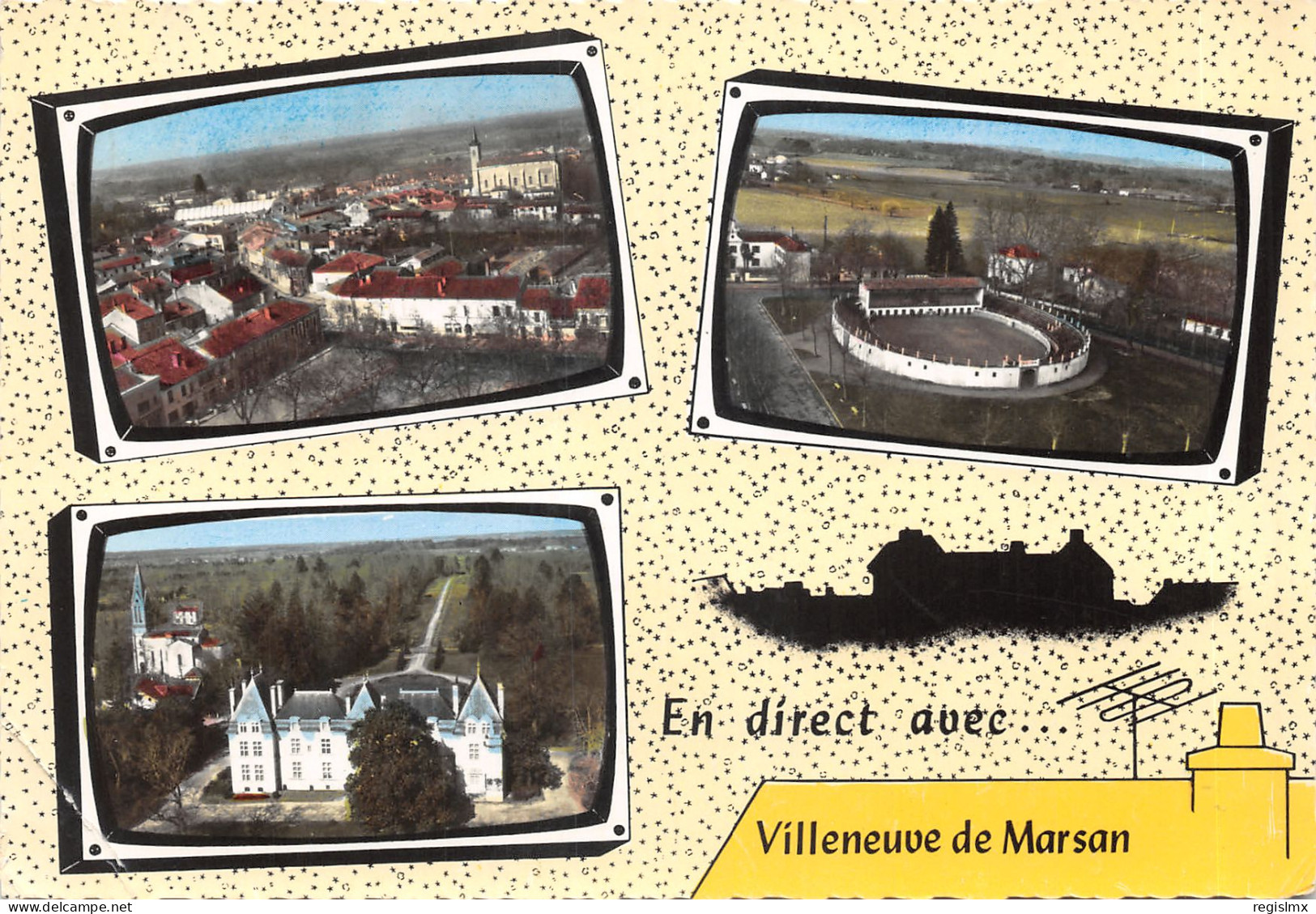 40-VILLENEUVE DE MARSAN-N°T570-B/0035 - Villeneuve De Marsan