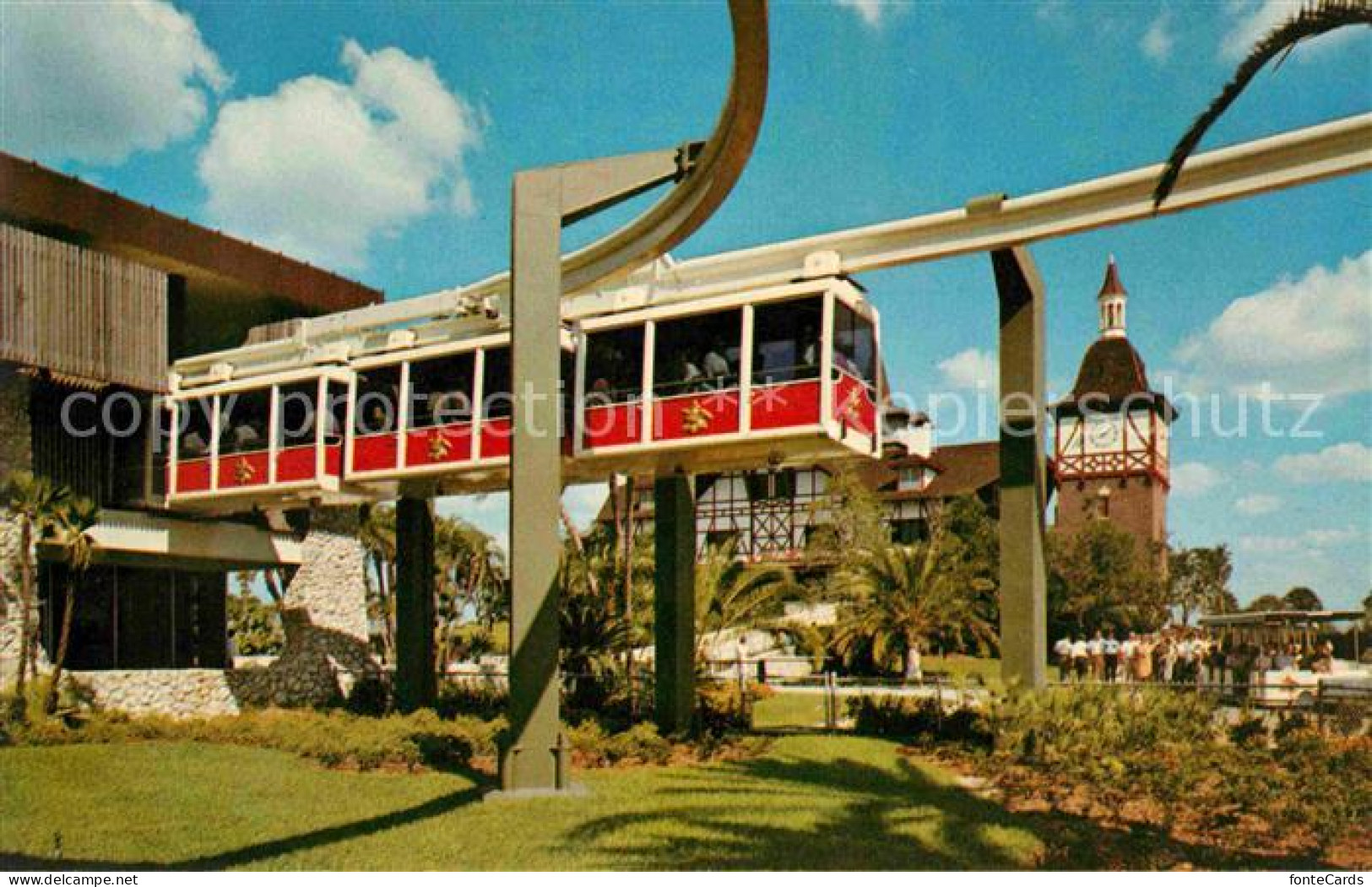 72630199 Tampa_Florida Busch Gardens Skyrail Fafari - Autres & Non Classés