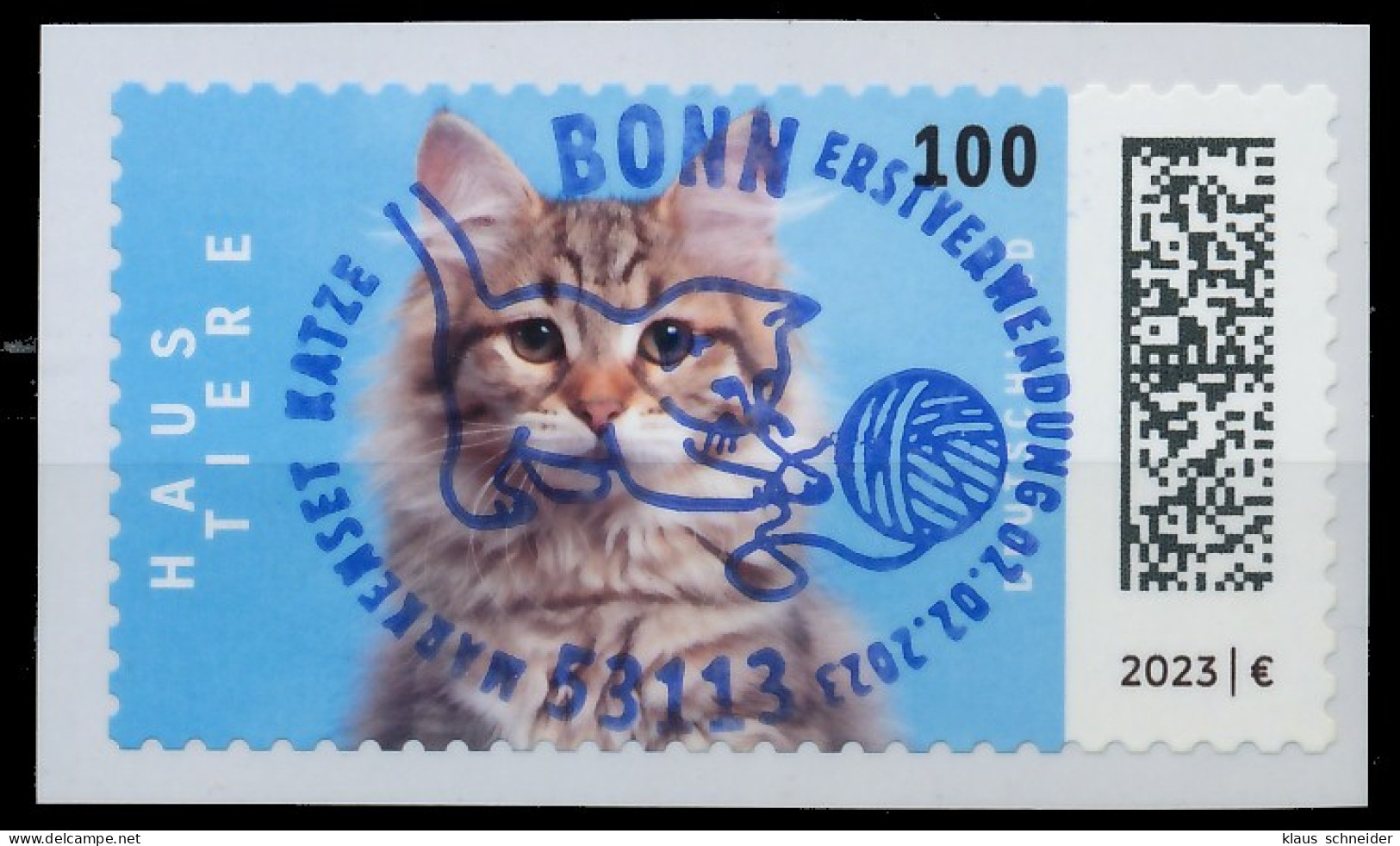 BRD BUND 2023 Nr 3751f ESST Zentrisch Gestempelt X59A11A - Used Stamps
