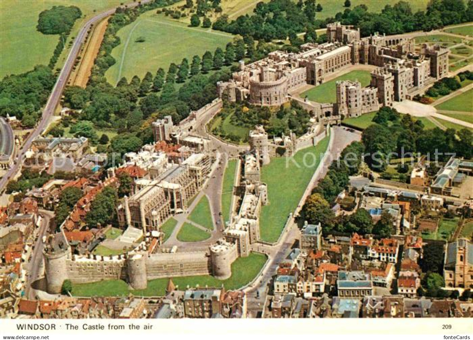 72627506 Windsor_Castle From The Air - Andere & Zonder Classificatie