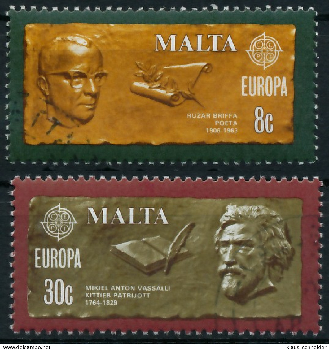 MALTA 1980 Nr 615-616 Gestempelt X59A186 - Malte