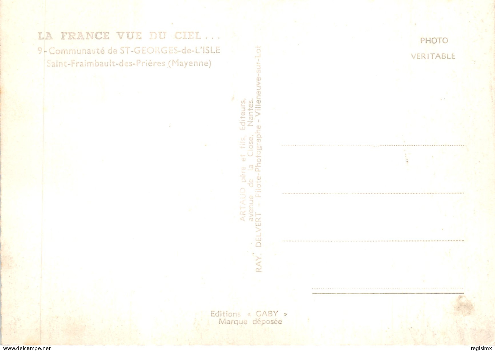 53-SAINT GEORGES DE L ISLE-N°T571-A/0169 - Other & Unclassified