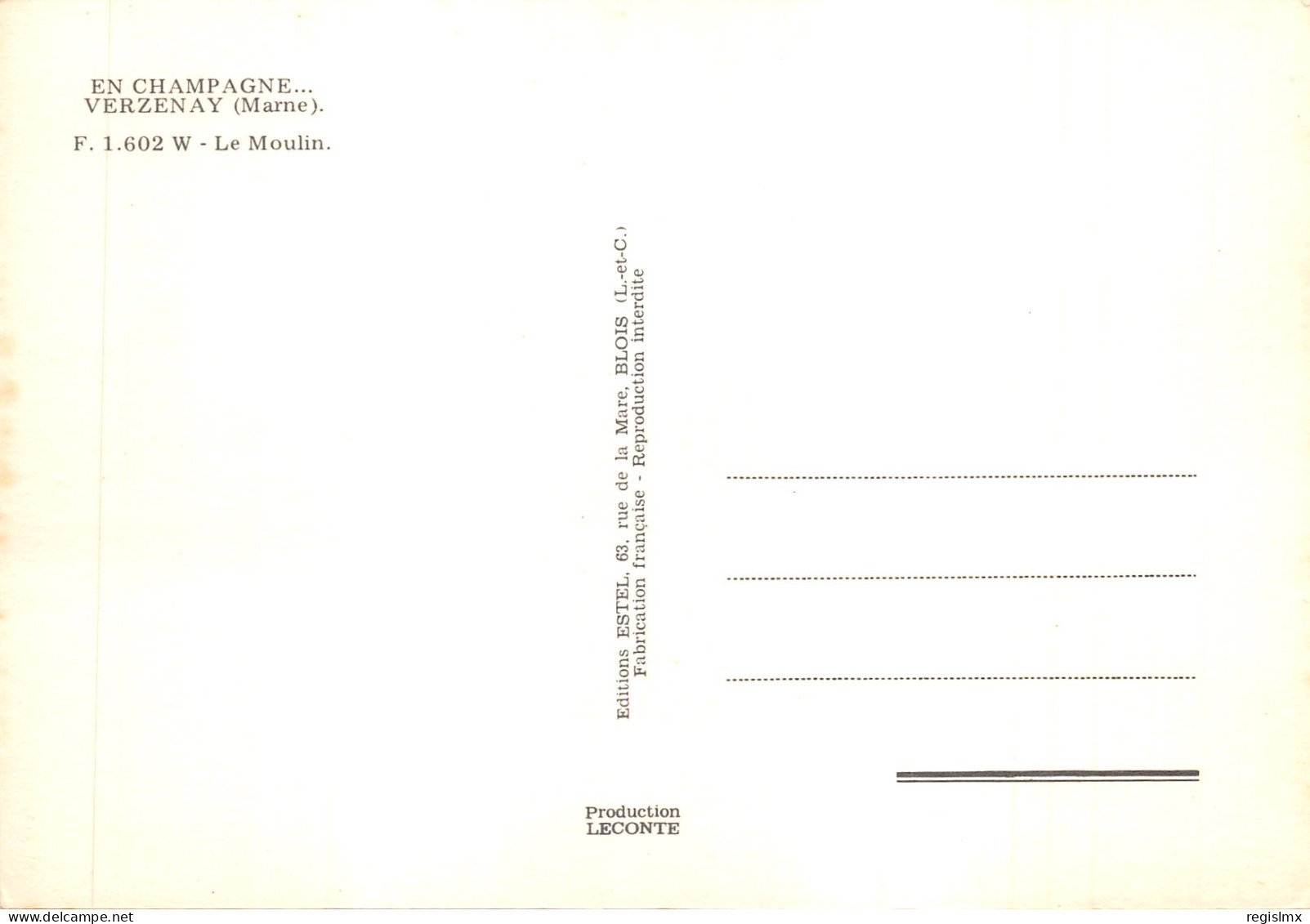 51-VERZENAY-LE MOULIN-N°T571-A/0023 - Other & Unclassified