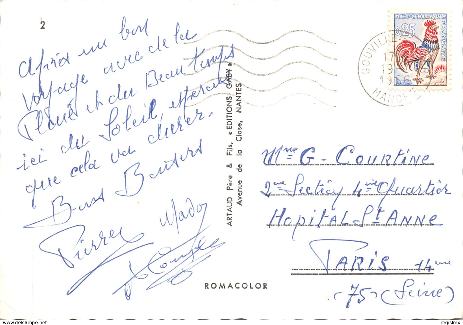 50-GOUVILLE SUR MER-N°T570-D/0307 - Other & Unclassified