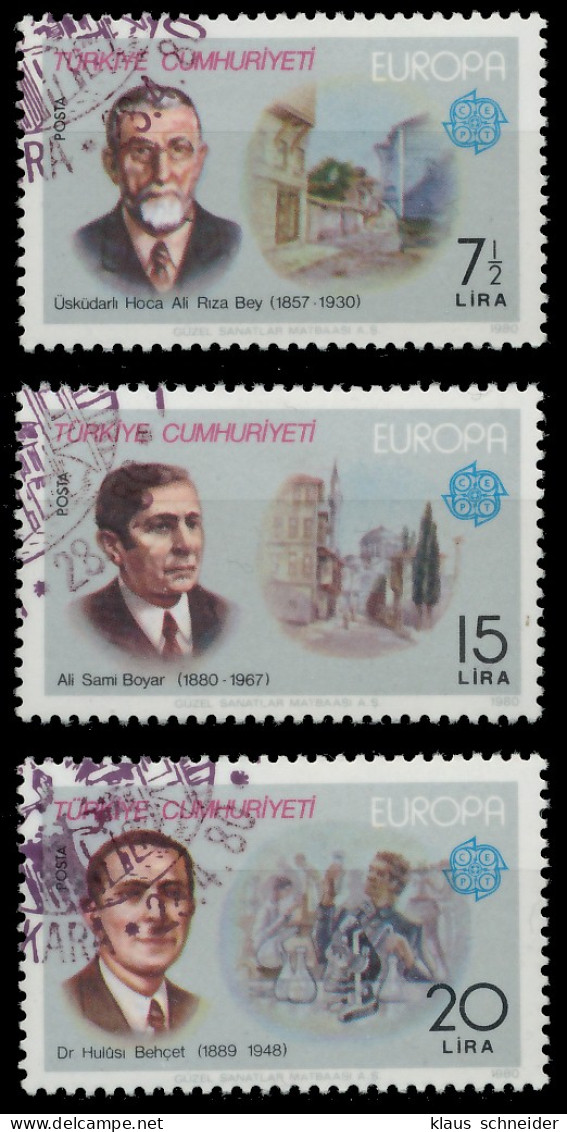 TÜRKEI 1980 Nr 2510-2512 Gestempelt X59A39E - Used Stamps