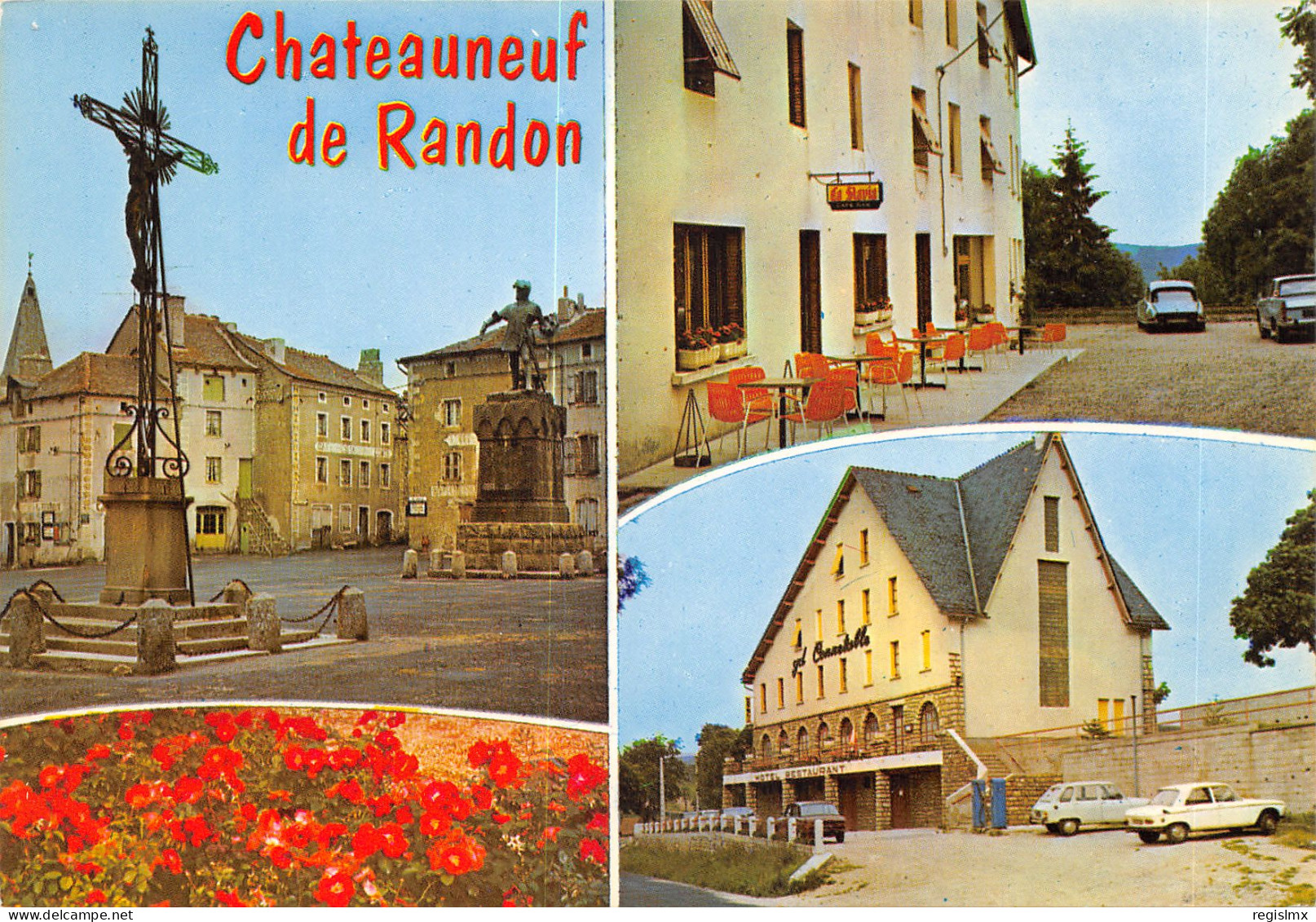 48-CHATEAUNEUF DE RANDON-N°T570-D/0135 - Chateauneuf De Randon