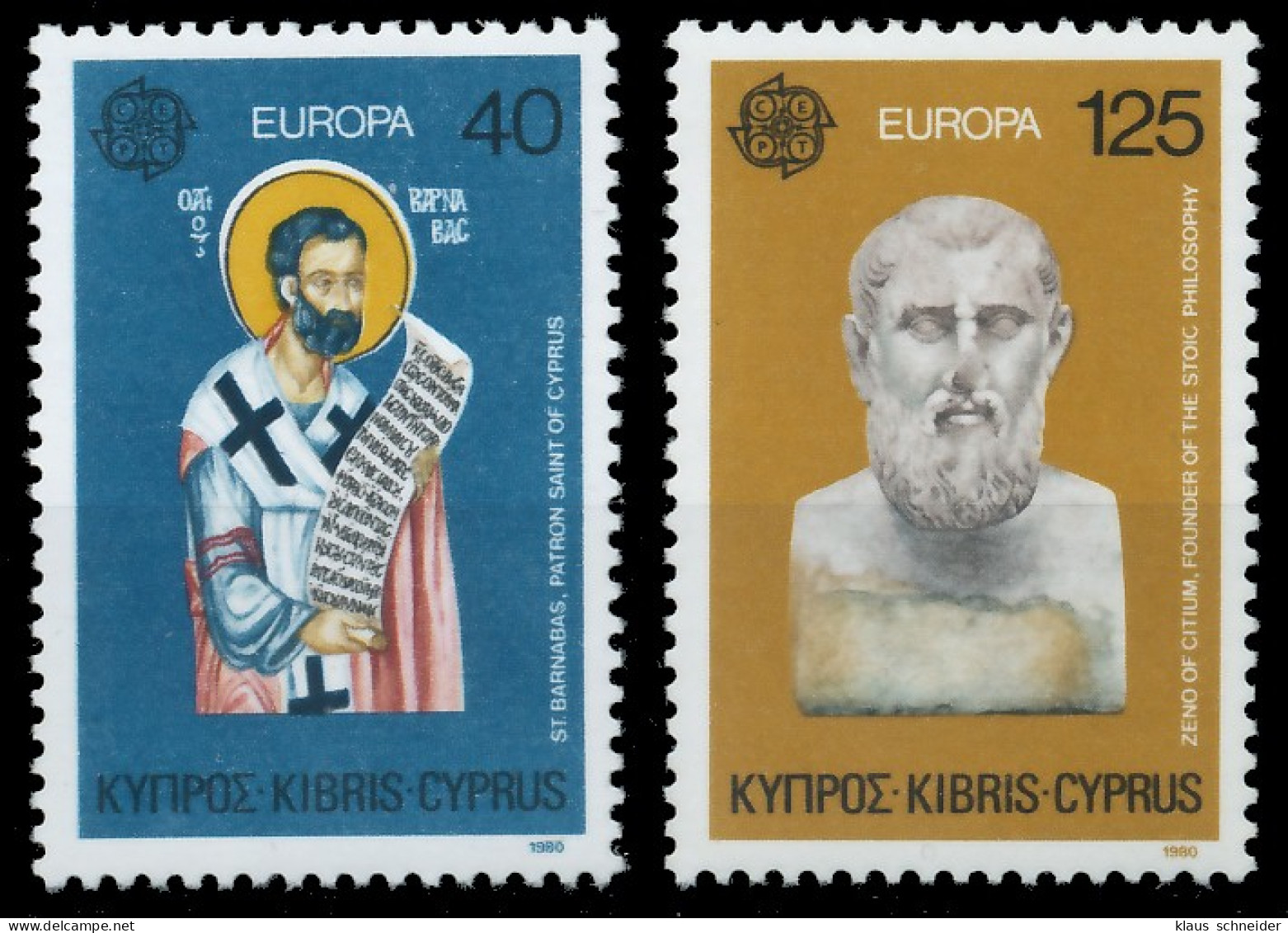 ZYPERN 1980 Nr 520-521 Postfrisch S1C3716 - Unused Stamps