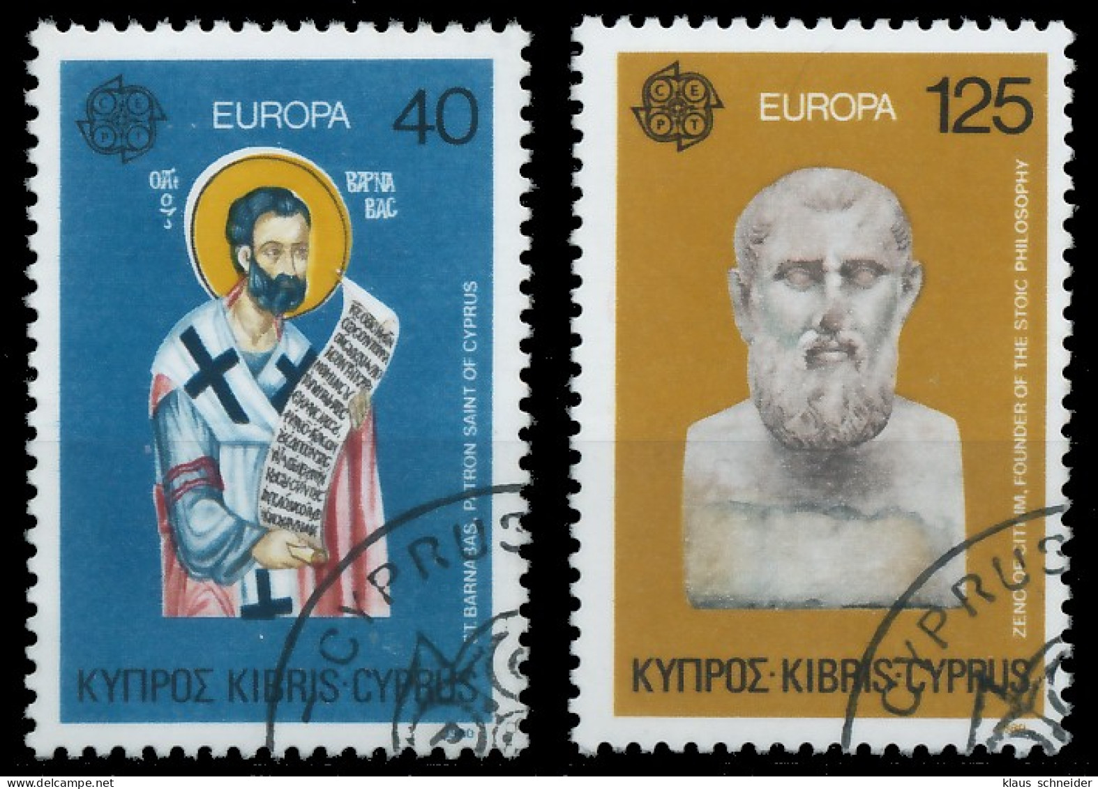 ZYPERN 1980 Nr 520-521 Gestempelt X59FB7E - Used Stamps