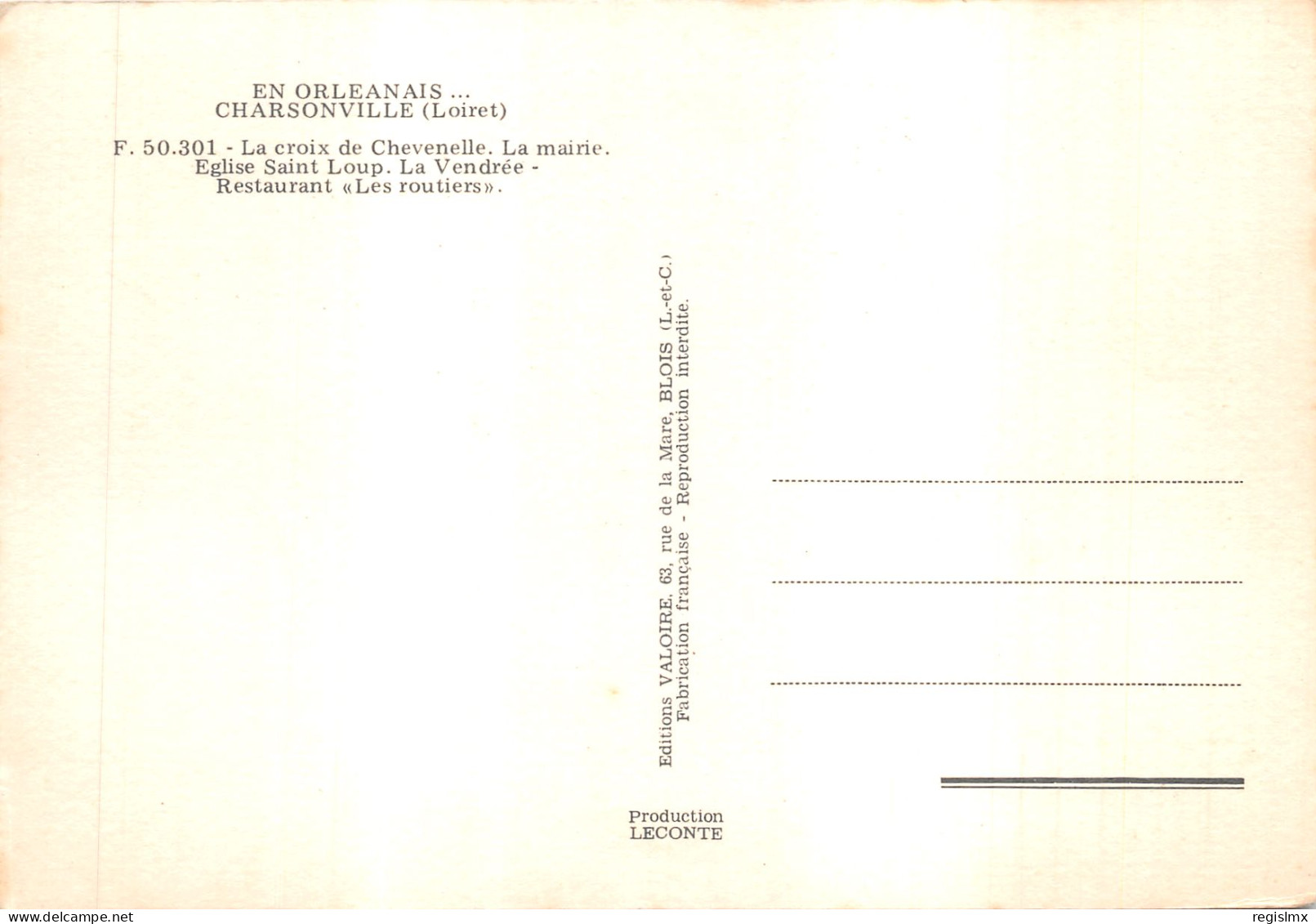 45-CHARSONVILLE-N°T570-C/0333 - Sonstige & Ohne Zuordnung