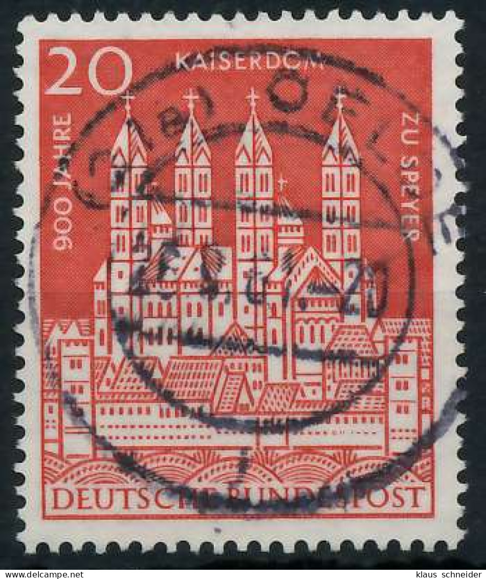 BRD BUND 1961 Nr 366 Zentrisch Gestempelt X59FDC2 - Used Stamps