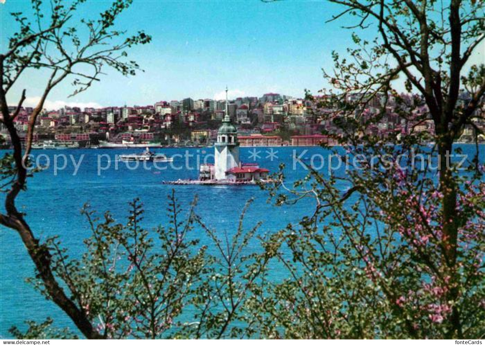 72616207 Istanbul Constantinopel The Tower Of Leander In Spring Istanbul - Turkey