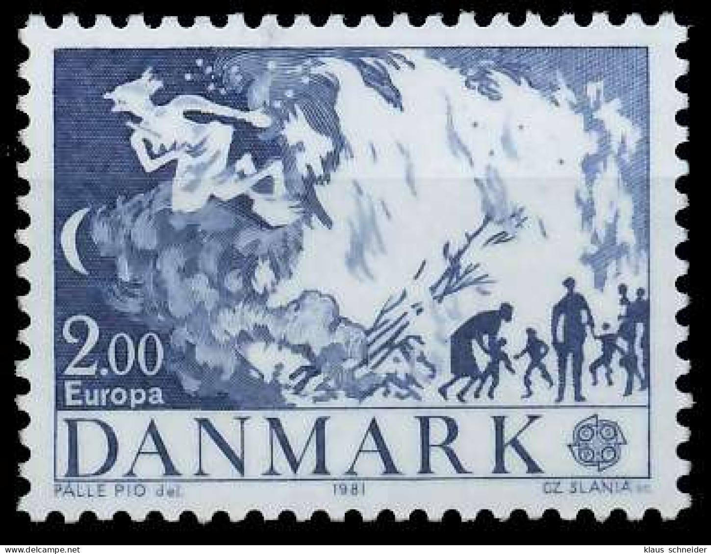 DÄNEMARK 1981 Nr 731 Postfrisch S1CB3B2 - Unused Stamps
