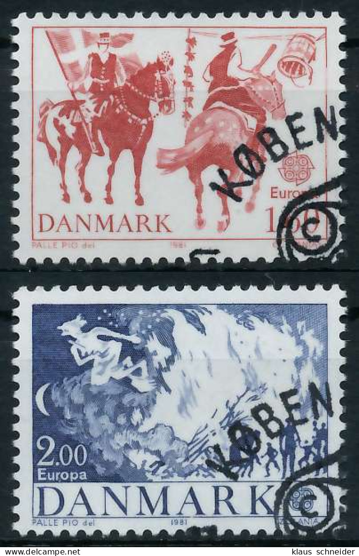 DÄNEMARK 1981 Nr 730-731 Gestempelt X5A00D6 - Used Stamps