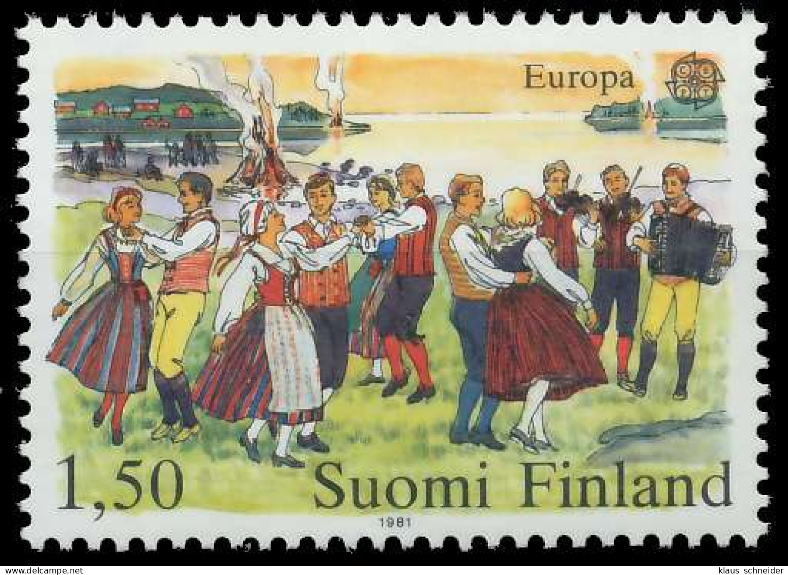 FINNLAND 1981 Nr 882 Postfrisch X5A0152 - Neufs
