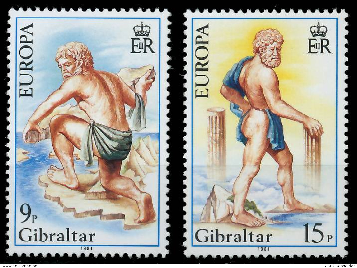 GIBRALTAR 1981 Nr 416-417 Postfrisch S1D7646 - Gibraltar