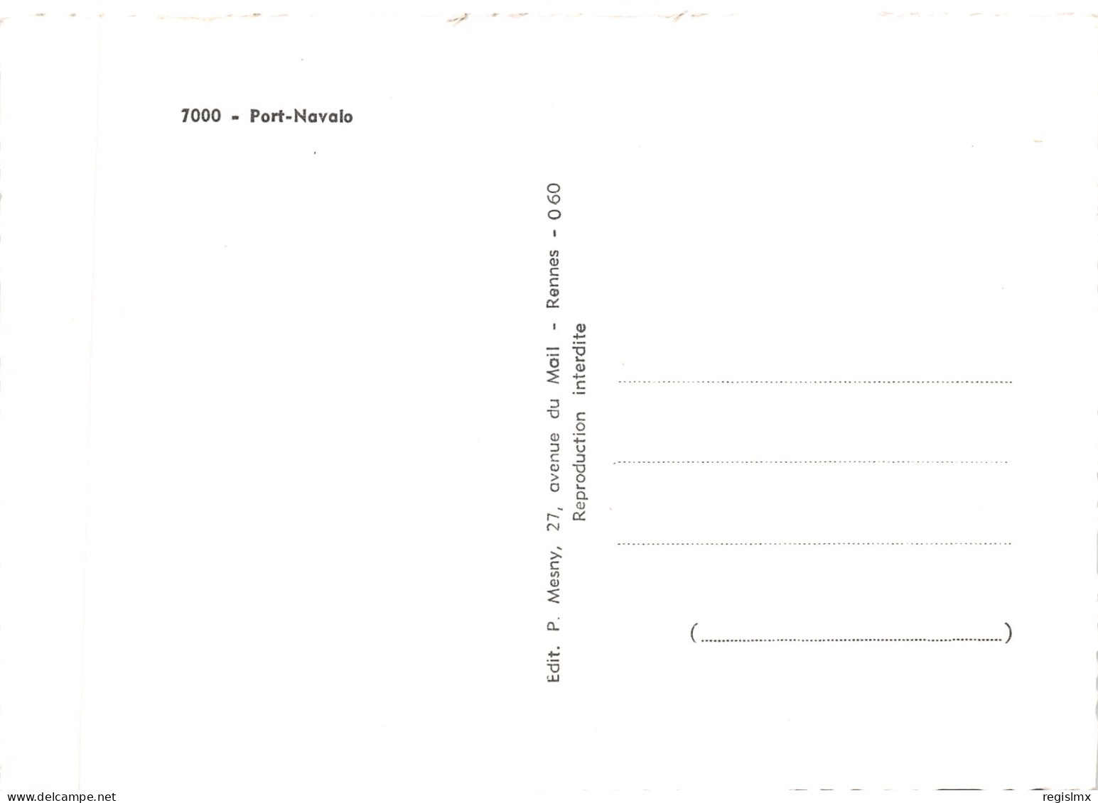 56-PORT NAVALO-N°T571-B/0159 - Andere & Zonder Classificatie