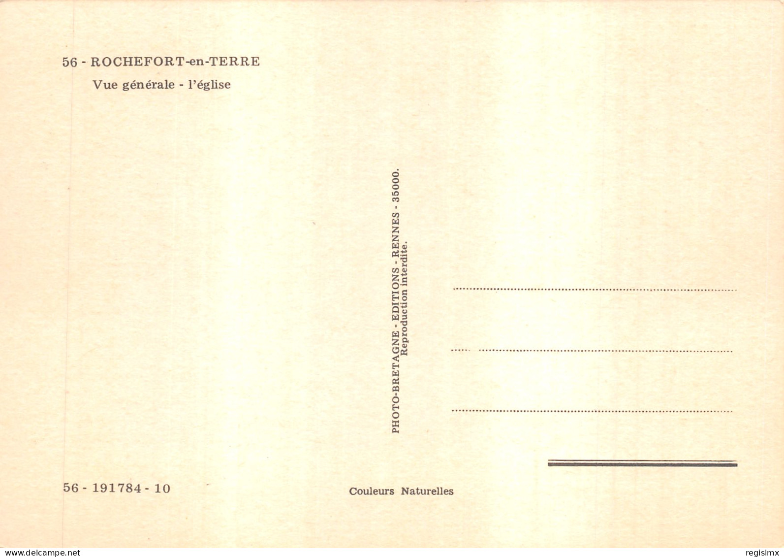 56-ROCHEFORT EN TERRE-N°T571-B/0111 - Rochefort En Terre