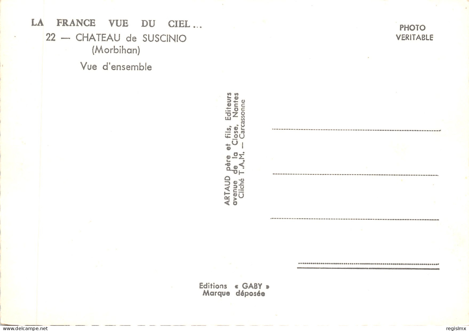 56-SUSCINIO-LE CHÂTEAU-N°T571-B/0075 - Other & Unclassified