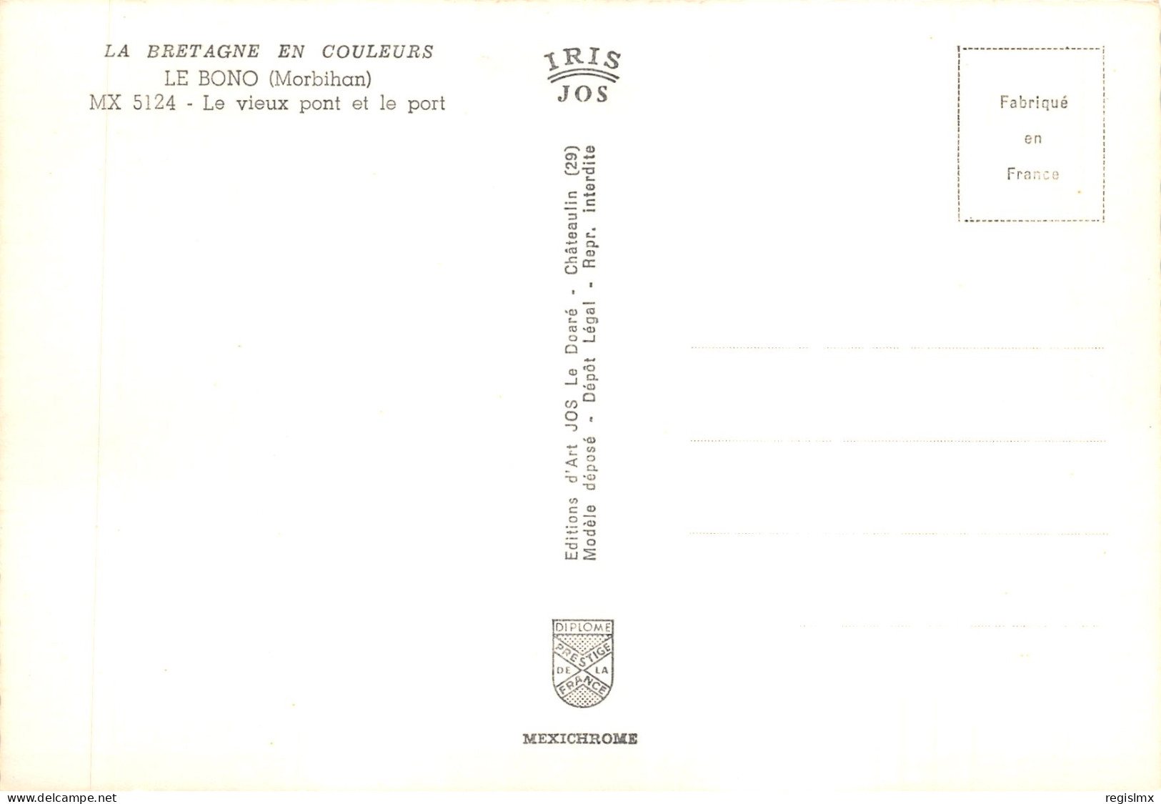 56-LE BONO-N°T571-B/0043 - Other & Unclassified