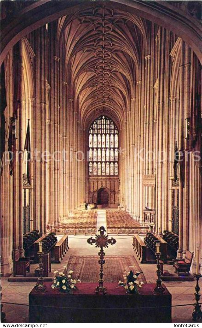 72614783 Canterbury Kent The Nave Canterbury Cathedral  - Other & Unclassified