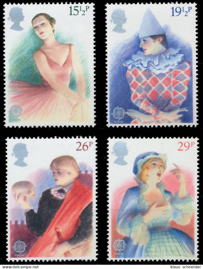 GROSSBRITANNIEN 1982 Nr 914-917 Postfrisch S1E4D12 - Unused Stamps