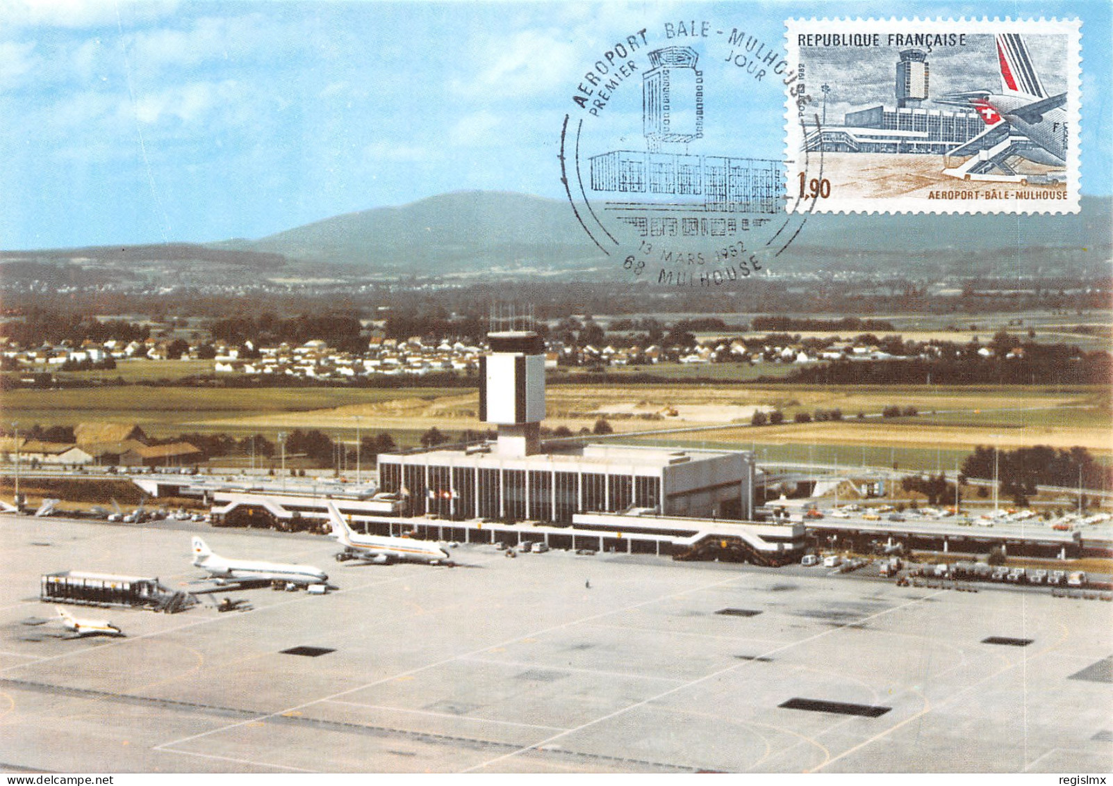 68-MULHOUSE-AEROPORT BALE-N°T572-C/0125 - Mulhouse