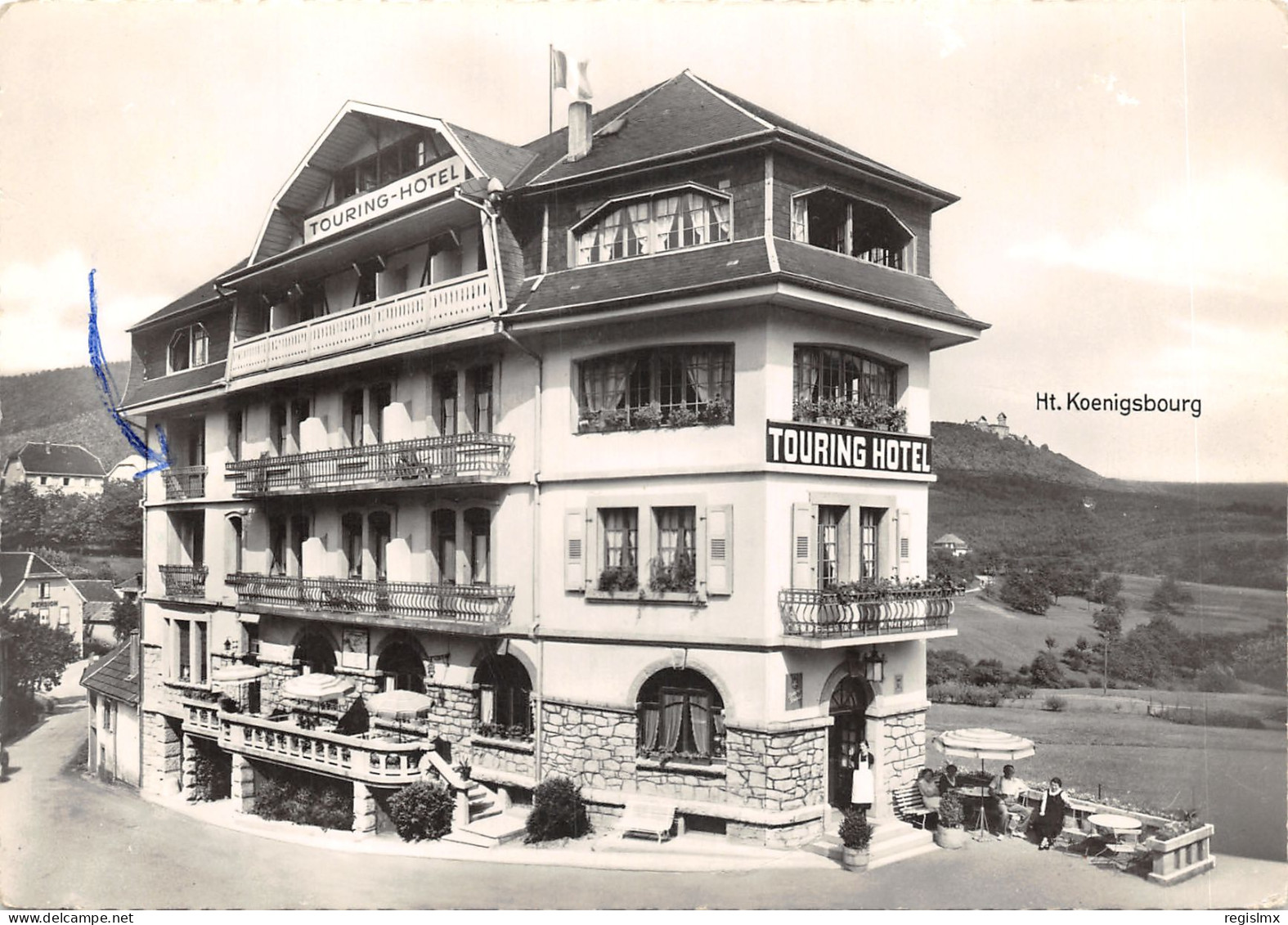 68-THANNENKIRCH-TOURNING HOTEL-N°T572-C/0005 - Other & Unclassified