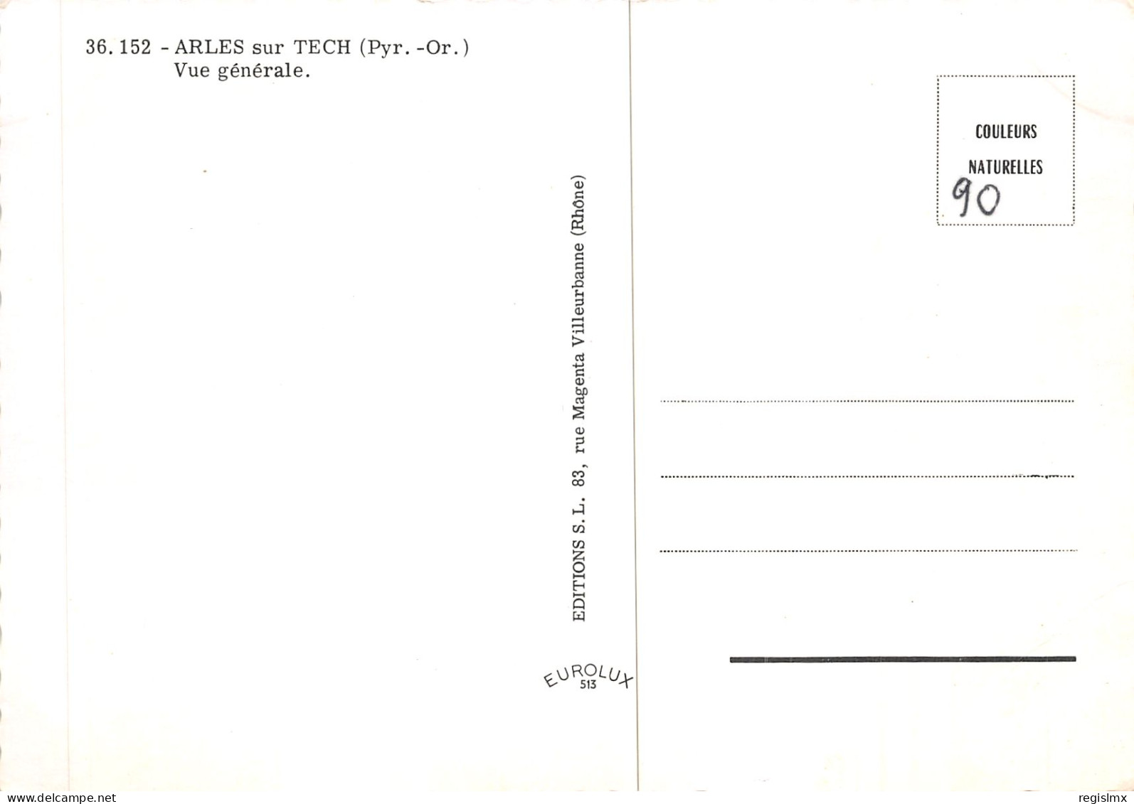 66-ARLES SUR TECH-N°T572-B/0249 - Other & Unclassified