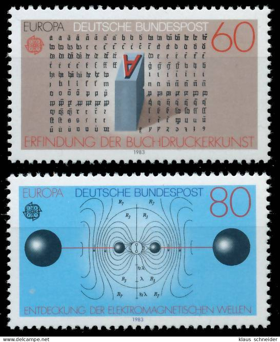 BRD BUND 1983 Nr 1175-1176 Postfrisch S1E513A - Unused Stamps