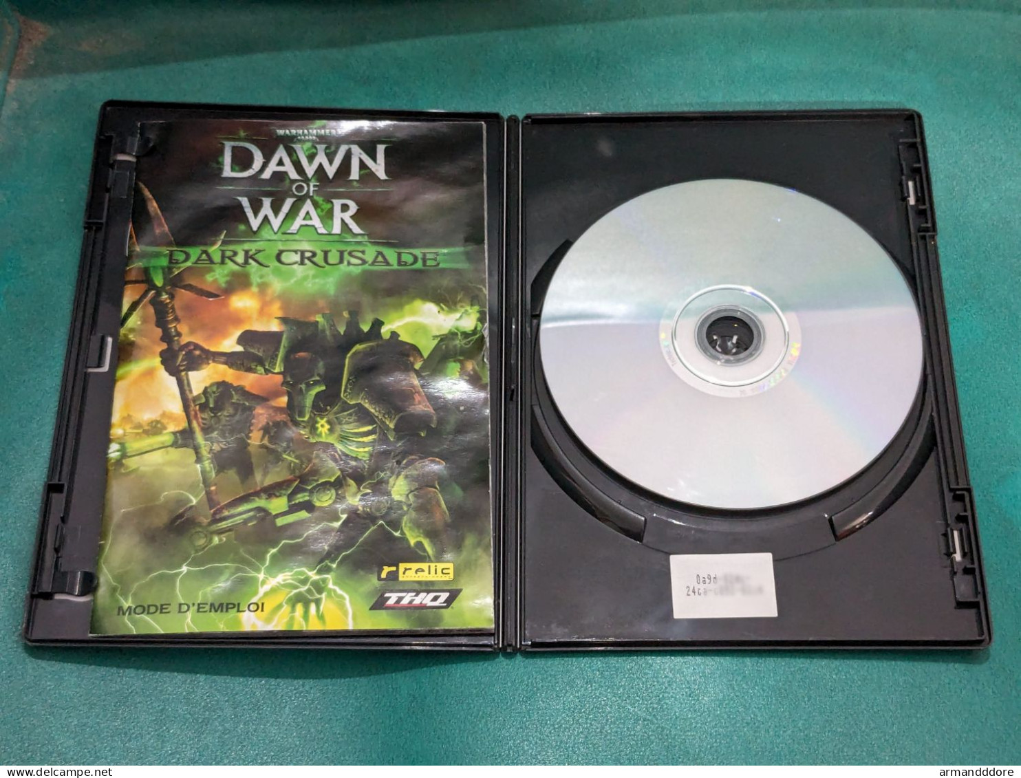 Jeu Pc Dvd-rom Warhammer 40000 Dawn Of War Dark Crusade Complet Complet : Dvd + Notice Bon Etat Envois Soigne En Lettre - PC-Spiele