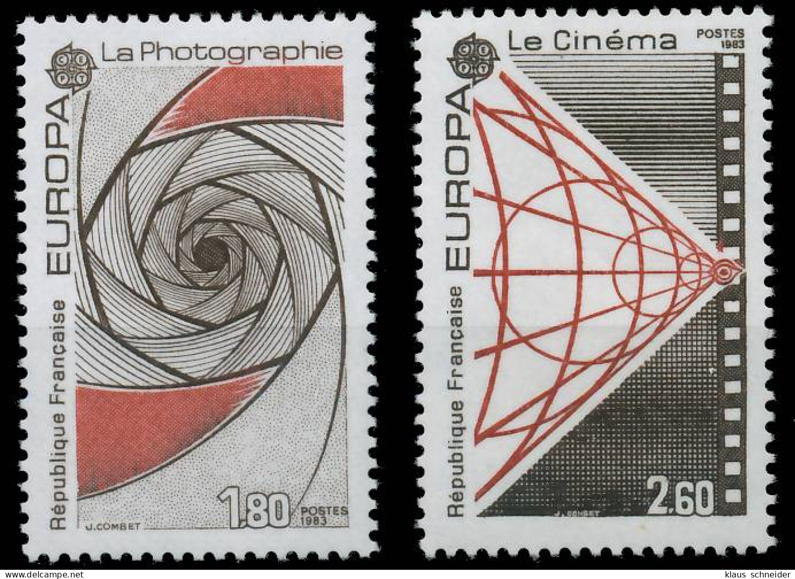 FRANKREICH 1983 Nr 2396-2397 Postfrisch S1E51BA - Unused Stamps