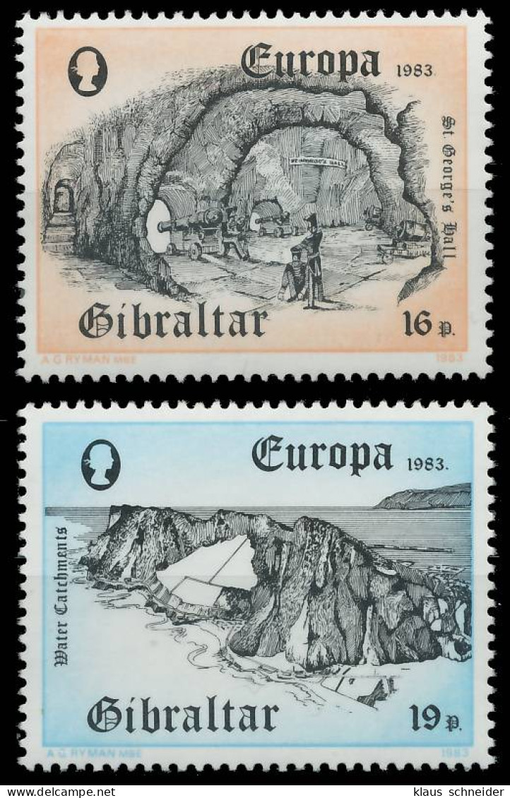 GIBRALTAR 1983 Nr 463-464 Postfrisch S1E51E2 - Gibraltar