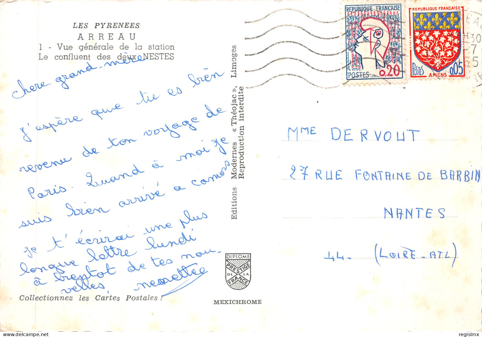 65-ARREAU-N°T572-A/0359 - Other & Unclassified