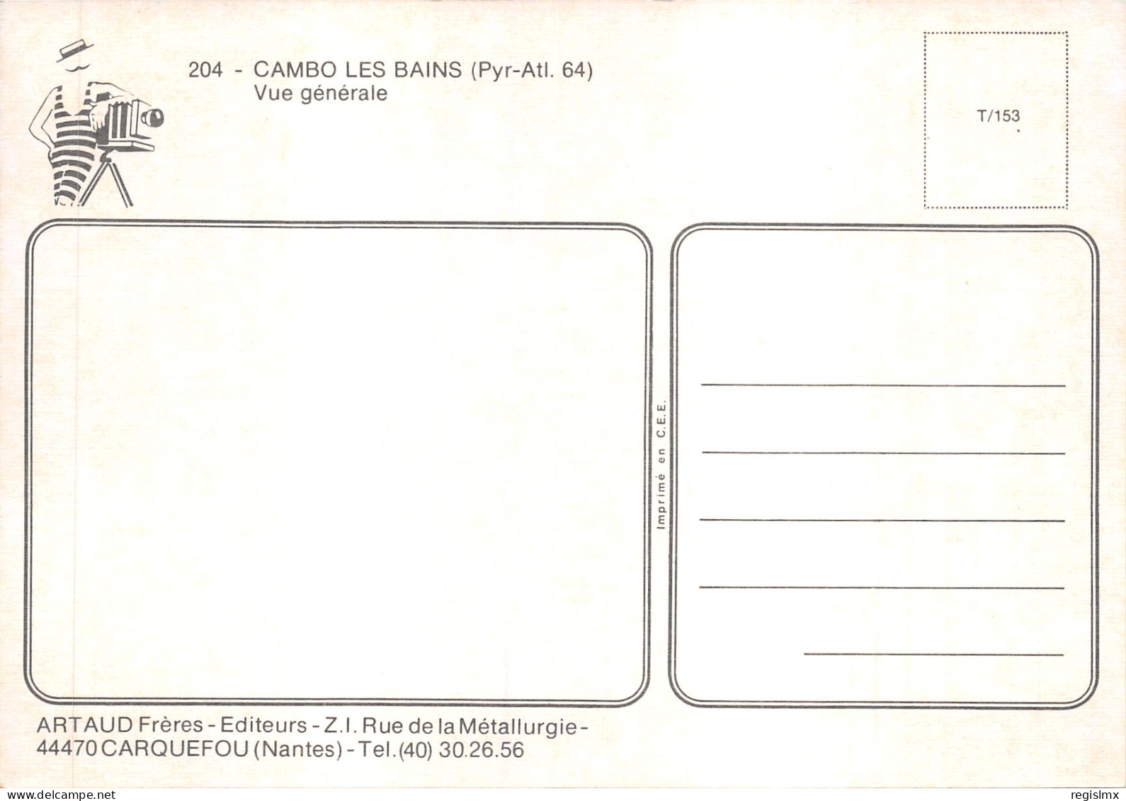 64-CAMBO LES BAINS-N°T572-A/0277 - Sonstige & Ohne Zuordnung