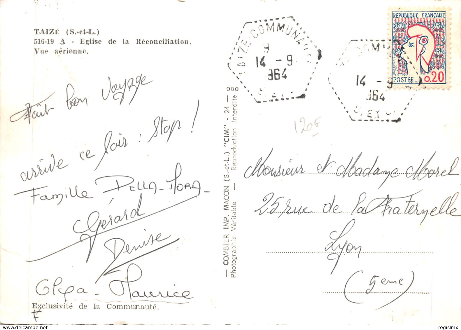 71-TAIZE-EGLISE DE LA RECONCILIATION-N°T573-A/0257 - Other & Unclassified