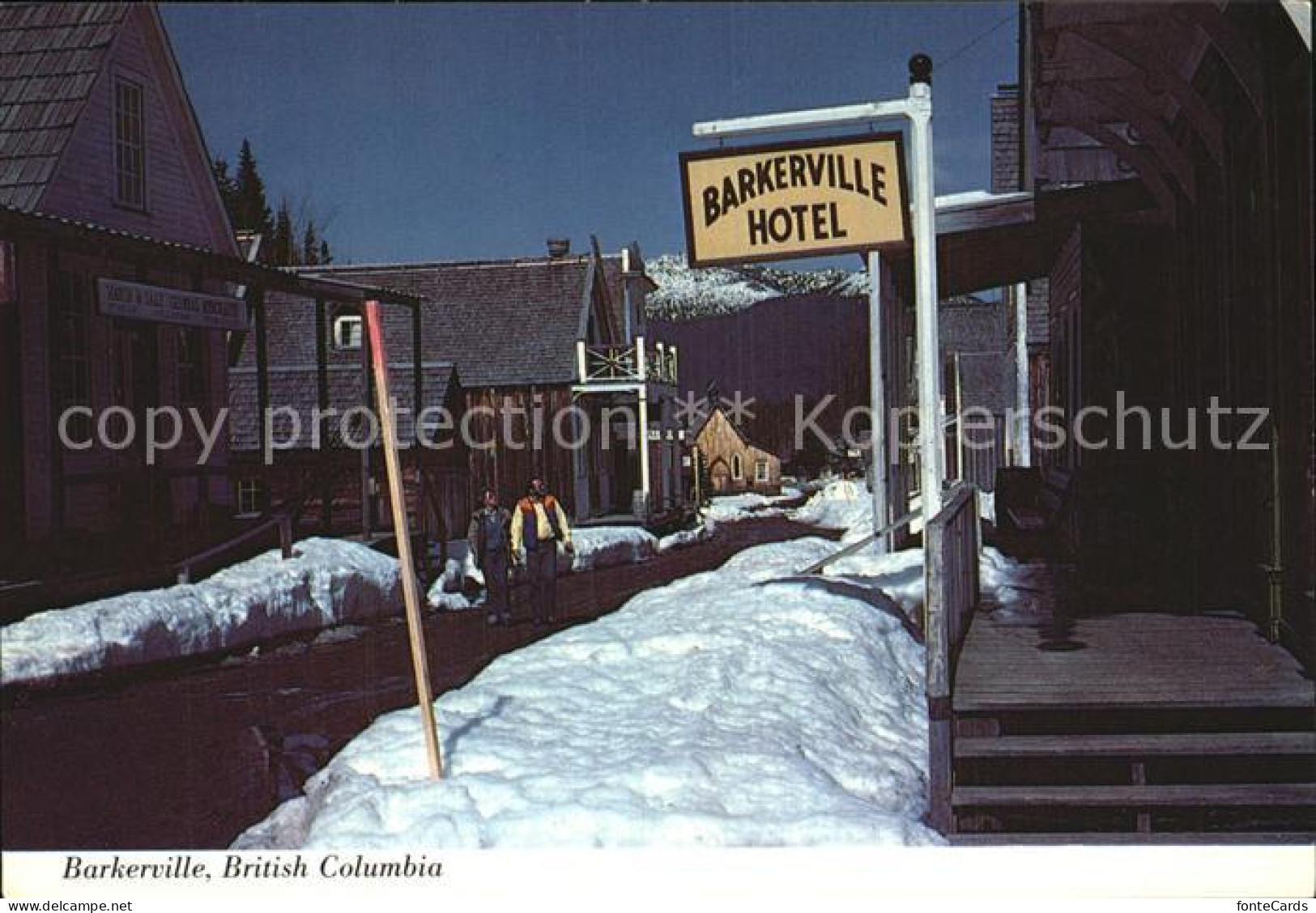 72614314 Barkerville British Columbia Main-Street Barkerville - Non Classés