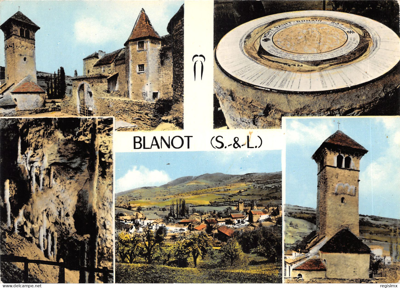71-BLANOT LES GROTTES-N°T572-D/0387 - Sonstige & Ohne Zuordnung