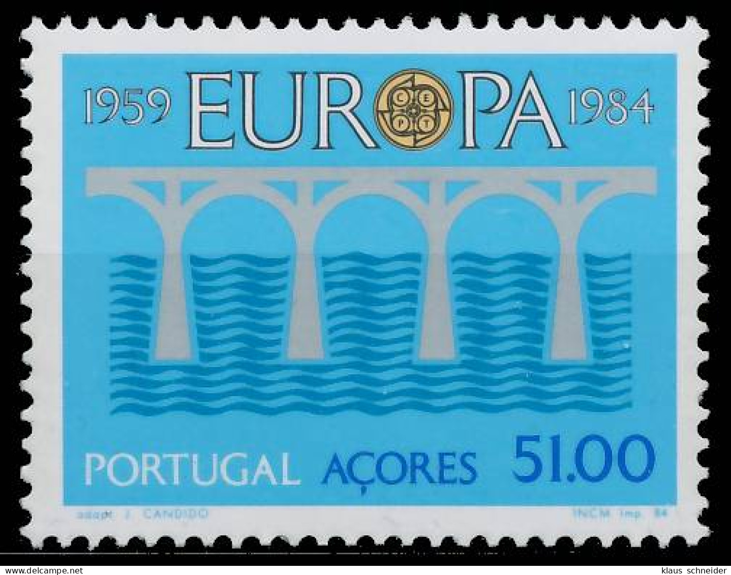 AZOREN 1980-1989 Nr 364 Postfrisch S1E9896 - Açores