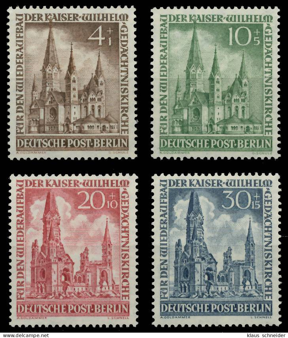 BERLIN 1953 Nr 106-109 Postfrisch X5BE7CA - Unused Stamps