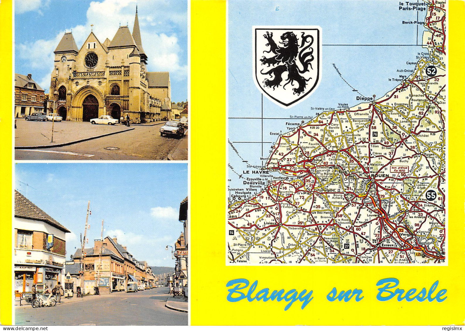 76-BLANGY SUR BRESLE-N°T573-D/0073 - Blangy-sur-Bresle