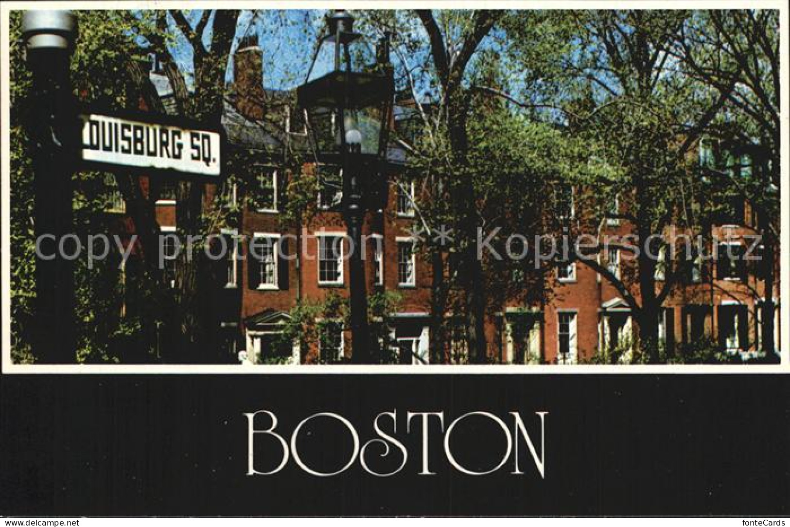 72613526 Boston_Massachusetts Louisburg Square On Historic Beacon Hill - Andere & Zonder Classificatie