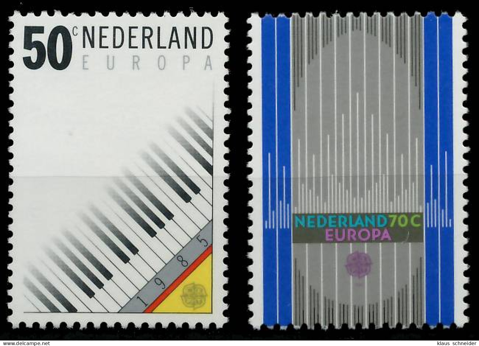 NIEDERLANDE 1985 Nr 1274-1275 Postfrisch S1F0E36 - Ungebraucht