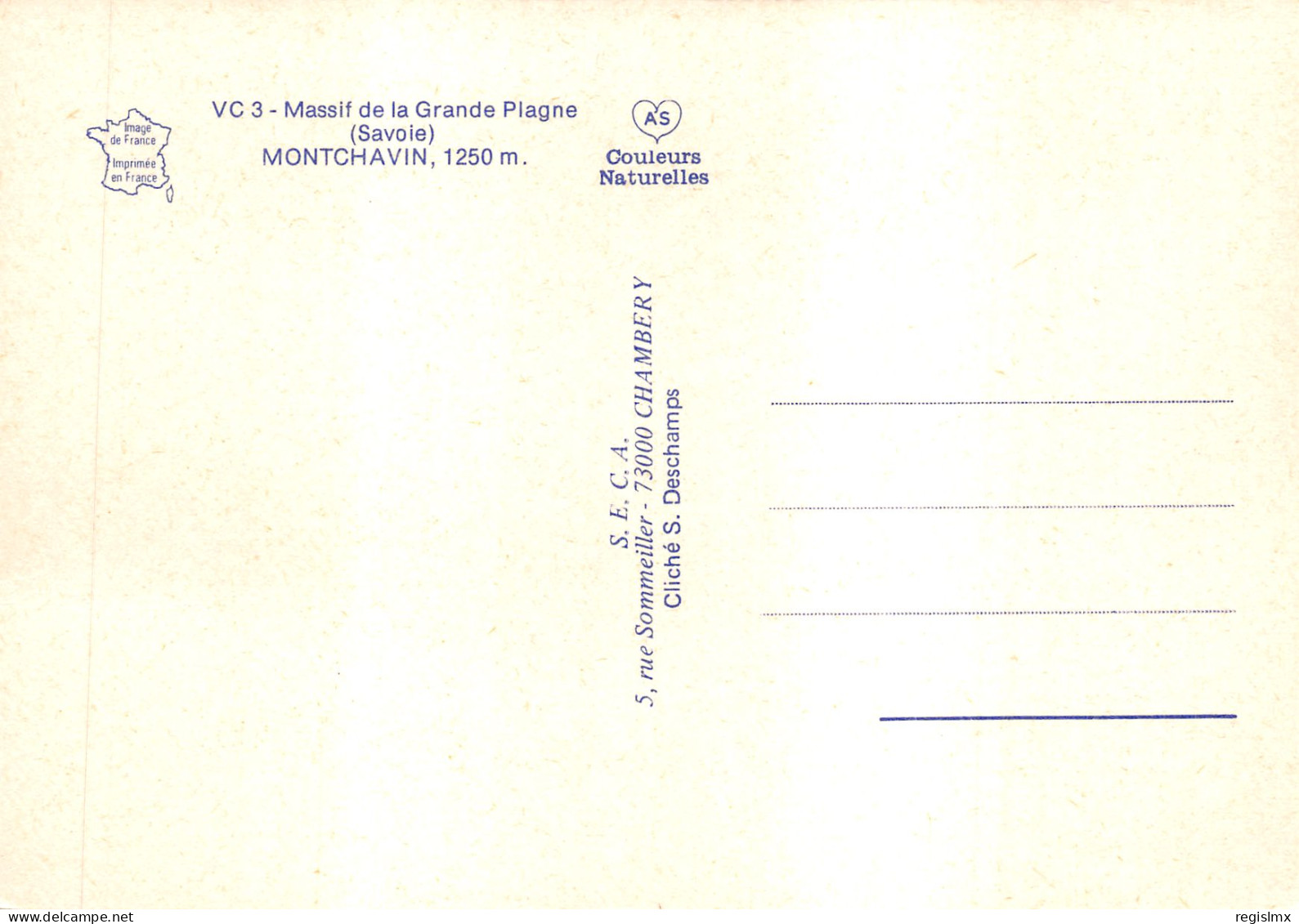 73-MONTCHAVIN LES COCHES-N°T573-B/0241 - Other & Unclassified