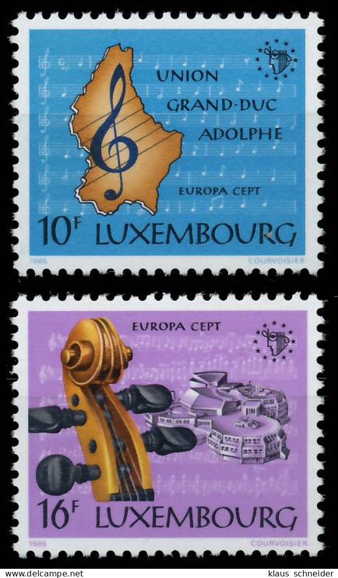 LUXEMBURG 1985 Nr 1125-1126 Postfrisch S1F0DCE - Unused Stamps