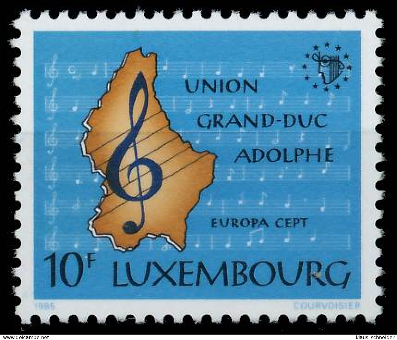 LUXEMBURG 1985 Nr 1125 Postfrisch X5BEBEE - Unused Stamps