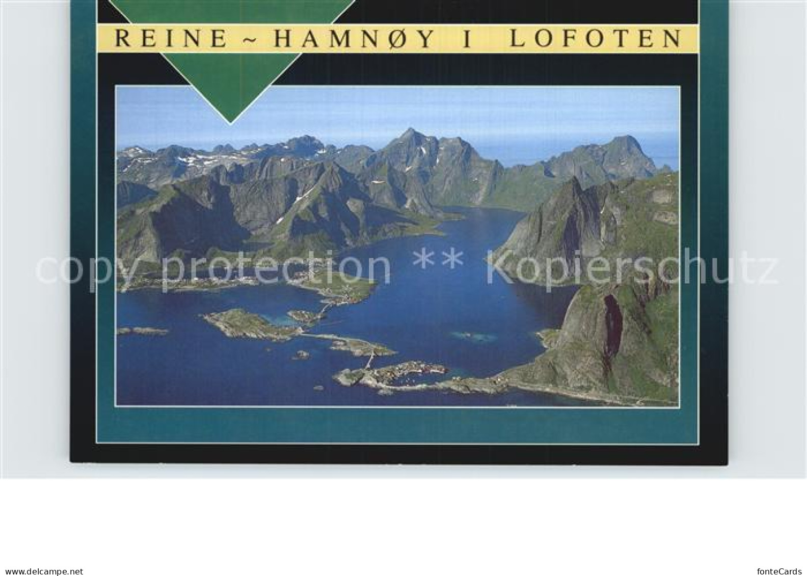 72612589 Reine Lofoten Panorama Reine Lofoten - Norvège