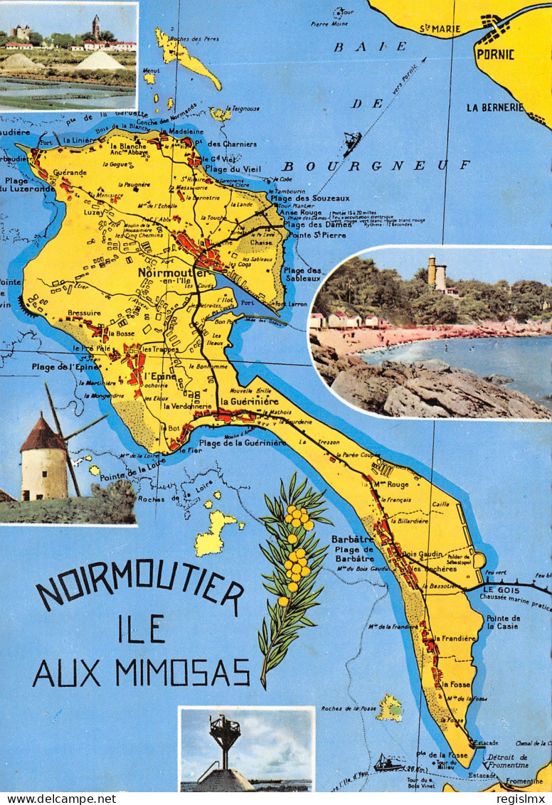 85-ILE DE NOIRMOUTIER-N°T574-C/0283 - Ile De Noirmoutier