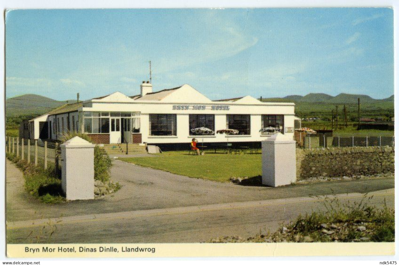 LLANDWROG : BRYN MOR HOTEL, DINAS DINLLE - Caernarvonshire