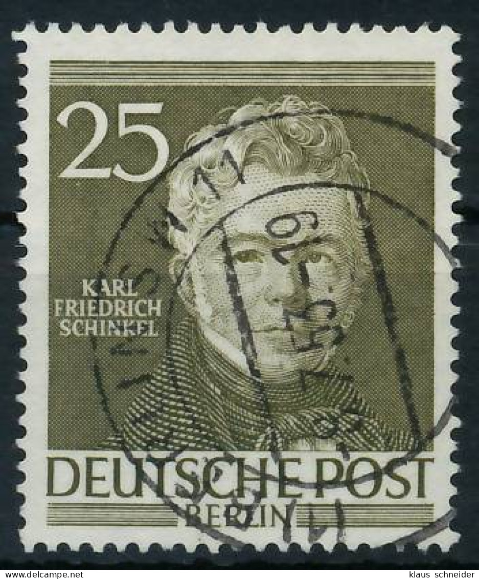 BERLIN 1952 Nr 98 Gestempelt X5BEDAA - Gebruikt