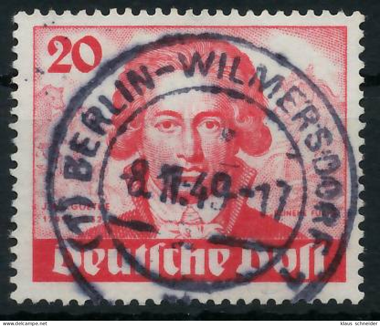 BERLIN 1949 Nr 62 Zentrisch Gestempelt X5BED82 - Used Stamps